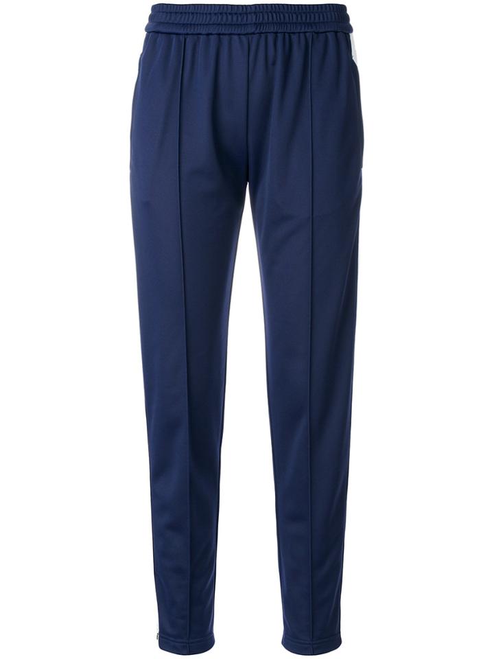 Msgm Tapered Sweatpants - Blue