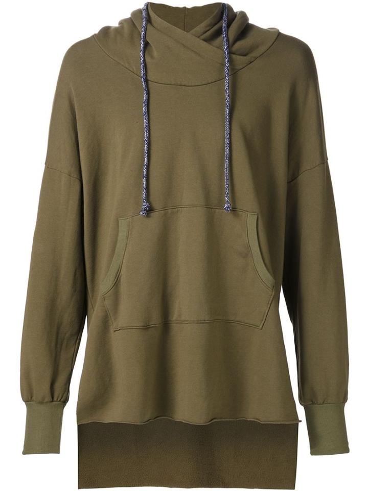 Nsf Oversized Asymmetric Hoodie