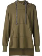 Nsf Oversized Asymmetric Hoodie
