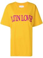 Alberta Ferretti Latin Lover Print T-shirt - Yellow