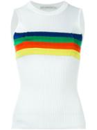 Mary Katrantzou 'hele' Ribbed Top