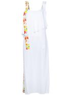 Msgm Ruffled Dress - White