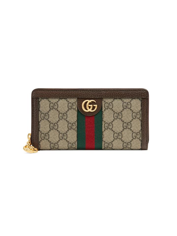 Gucci Ophidia Gg Zip Around Wallet - Unavailable
