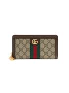 Gucci Ophidia Gg Zip Around Wallet - Unavailable