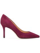The Seller Classic Pointed Pumps - Purple