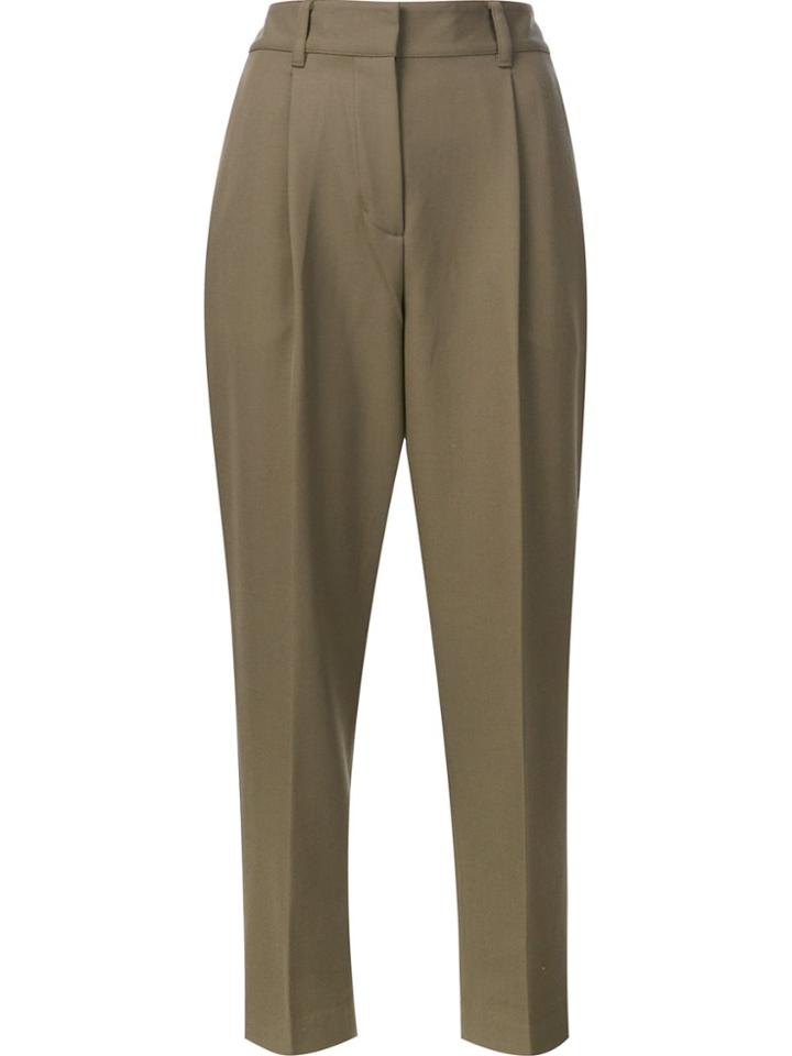 3.1 Phillip Lim Cropped Trousers - Green