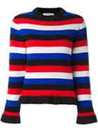 Jw Anderson Ruffle Trim Jumper - Multicolour