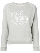 Maison Kitsuné Printed Sweatshirt - Grey