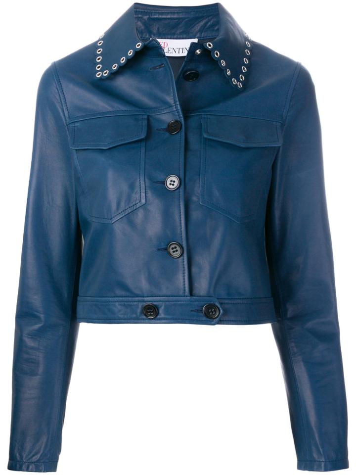 Red Valentino Cropped Jeans - Blue