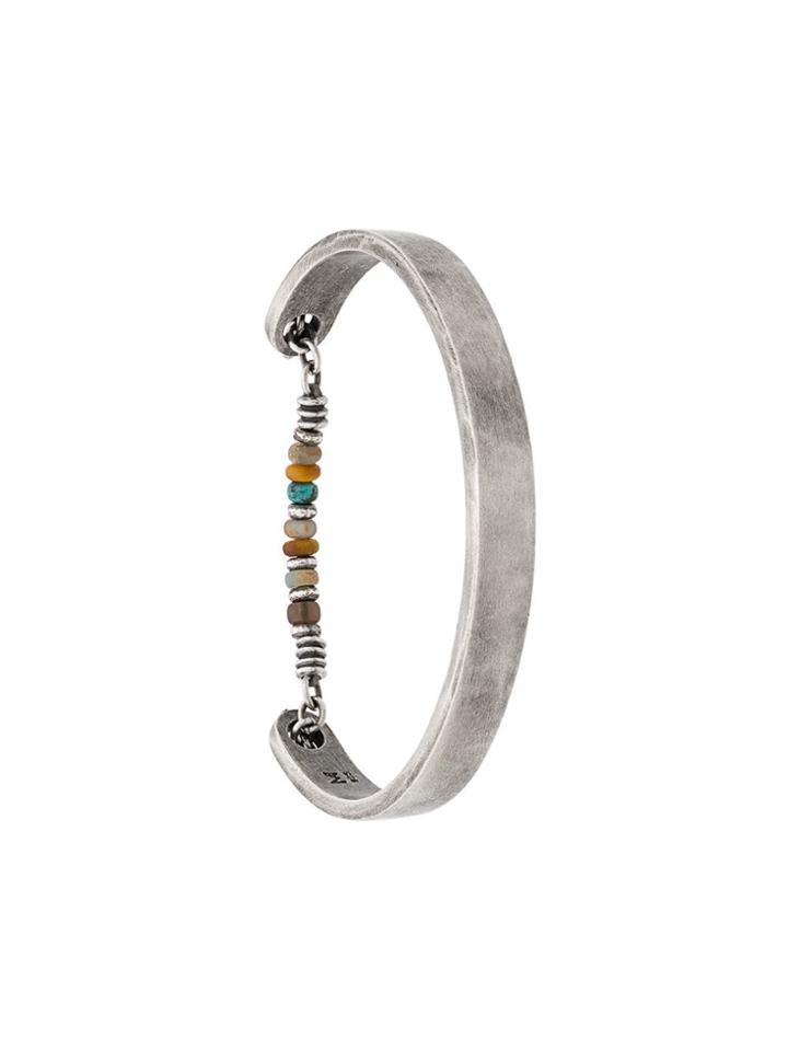 M. Cohen The Three-quarter Cuff Bracelet - Silver