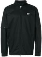 Adidas Zipped Sports Jacket - Black