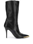 Stella Mccartney Pointed Toe Boots - Black