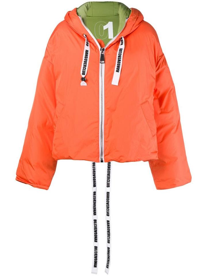 Khrisjoy Oversized Puffer Jacket - Yellow