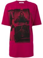 Givenchy Madonna Print T-shirt - Pink & Purple