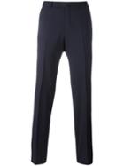 Ermenegildo Zegna Tailored Pants, Men's, Size: 50, Blue, Wool/viscose