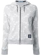 Guild Prime Printed Zip Up Hoodie, Women's, Size: 34, Grey, Cotton