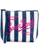 Mc2 Saint Barth Striped Wash Bag - Blue