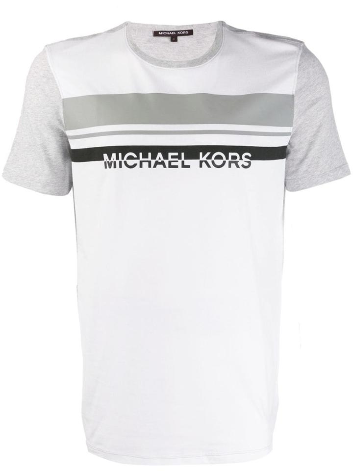 Michael Michael Kors Printed Logo T-shirt - Grey
