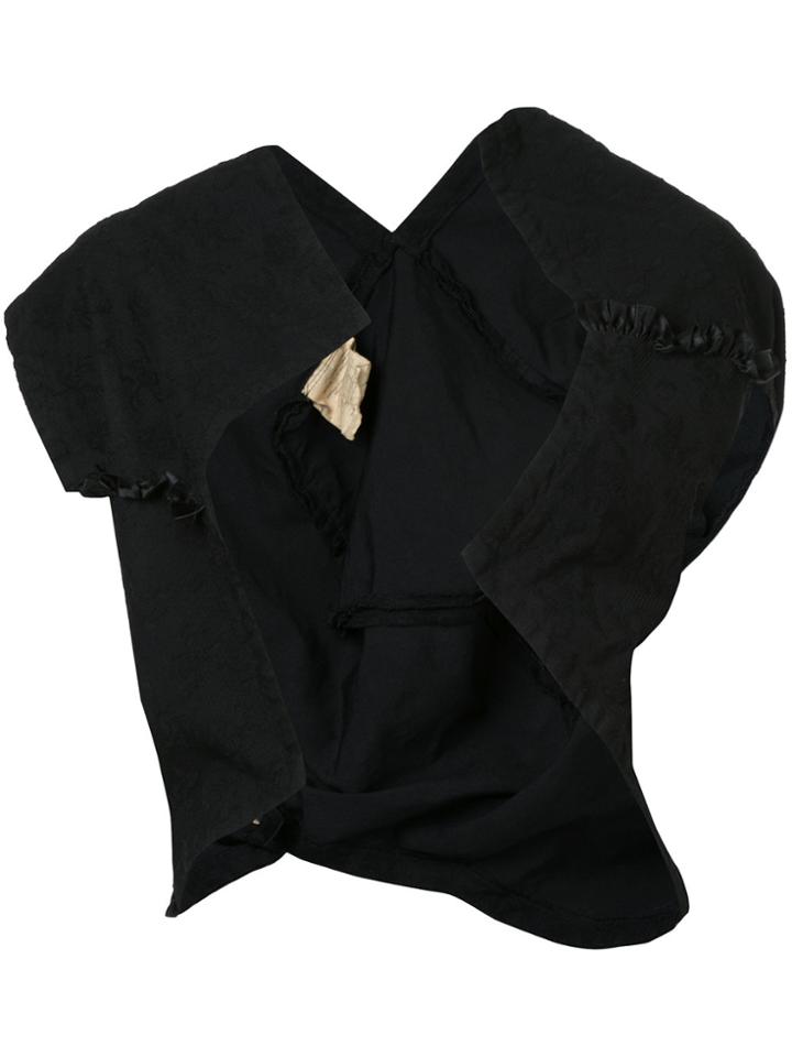 Comme Des Garçons Vintage Pin Closure Top - Black