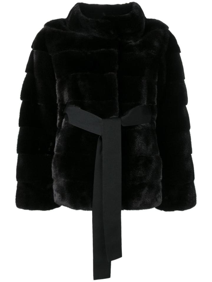 Liska Philippa Coat - Black