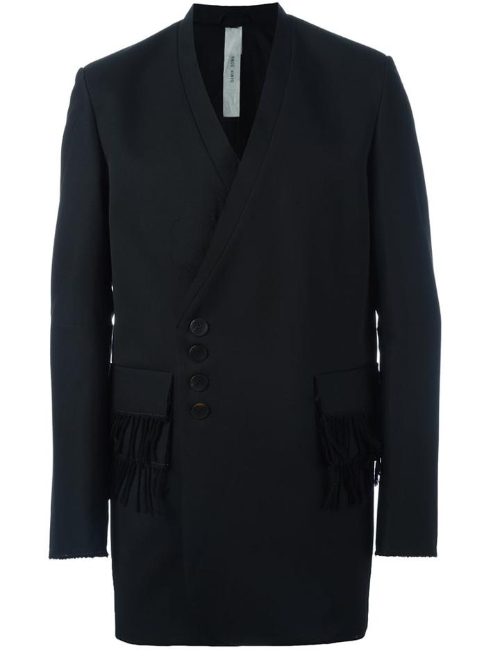 Damir Doma 'jebias' Jacket, Men's, Size: Small, Black, Cotton/cupro/virgin Wool