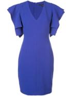 Black Halo Simona Sheath Dress - Blue