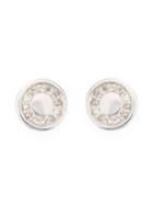 Astley Clarke Mini Cosmos Diamond Earrings, Women's, Metallic, Sterling Silver/diamond
