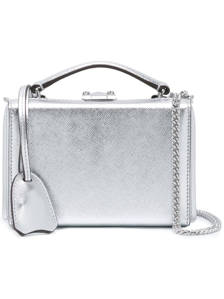 Mark Cross Metallic (grey) Crossbody Bag, Women's