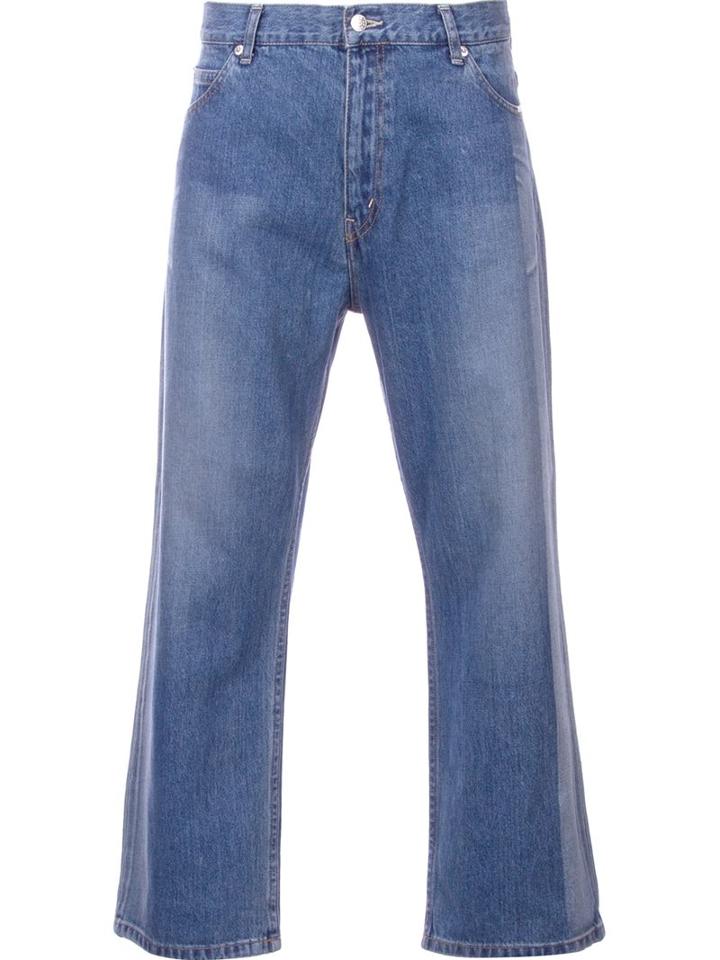 Serge De Blue 'serge' Cropped Jeans, Men's, Size: 32, Cotton