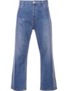 Serge De Blue 'serge' Cropped Jeans, Men's, Size: 32, Cotton