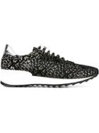 Casadei Lace Overlay Sneakers