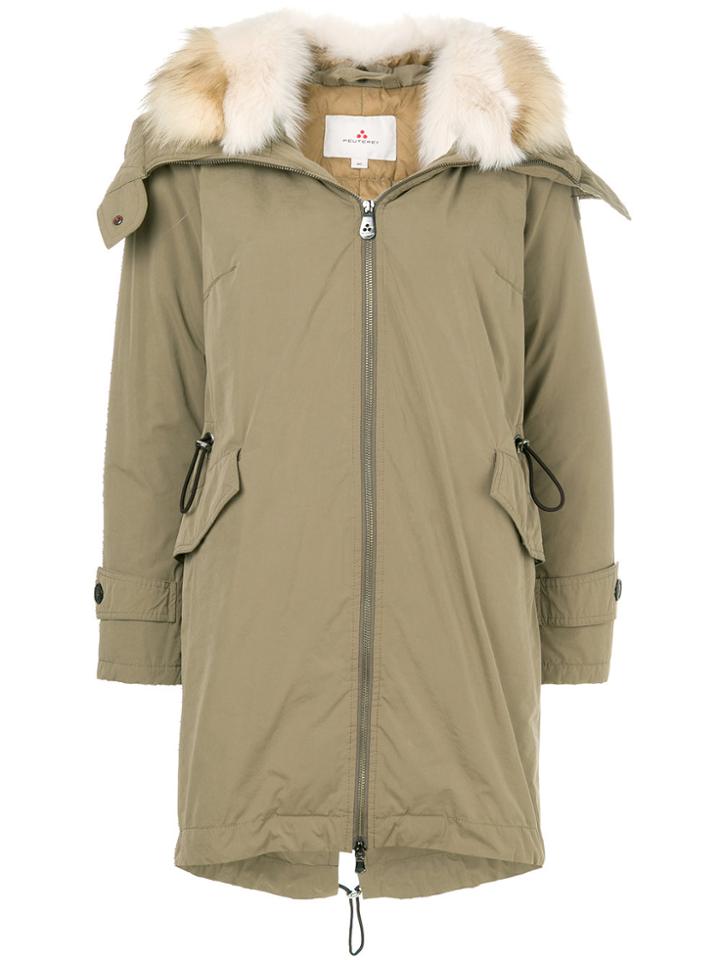 Peuterey Oversized Hooded Jacket - Green