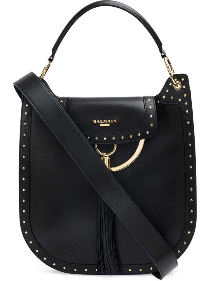 Balmain Domaine 33 Shoulder Bag - Black