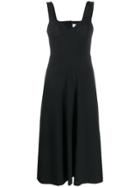 Chalayan Sleeveless Midi Dress - Black