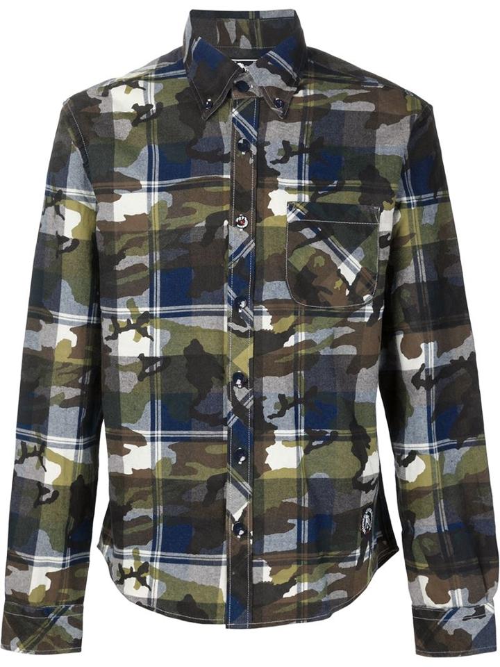 Prps 'mitsue' Shirt, Men's, Size: Large, Green, Cotton