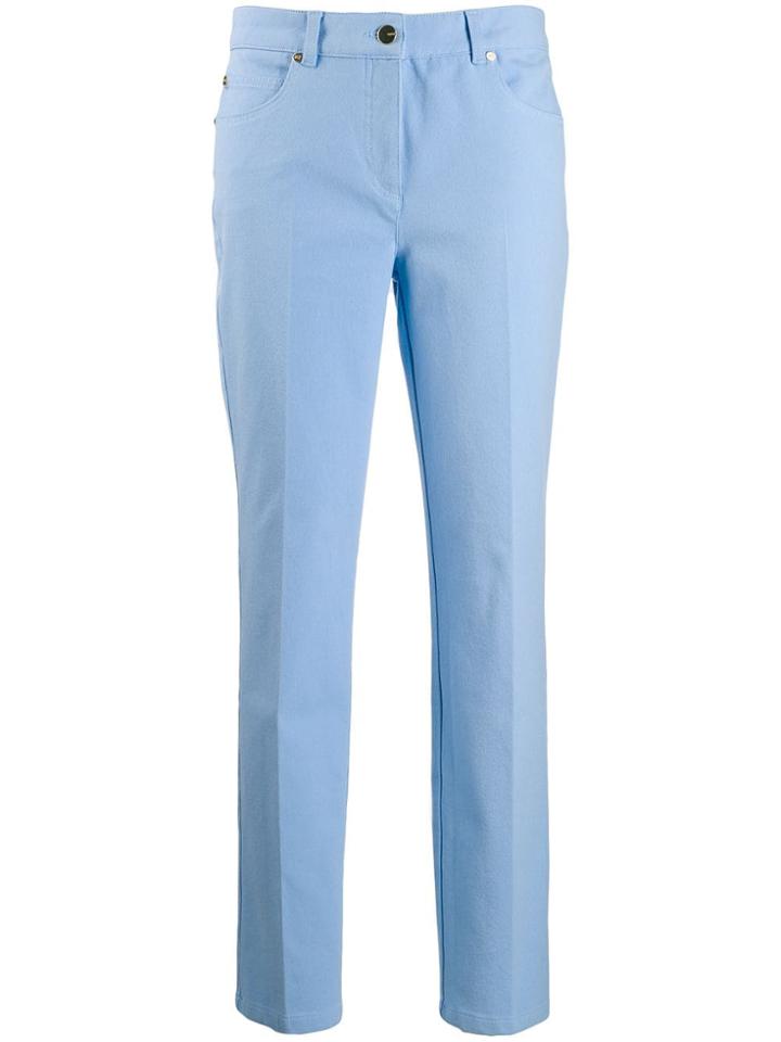 Escada Slim Fit Trousers - Blue