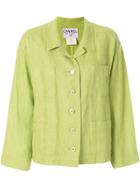 Chanel Pre-owned 1996's Long Sleeve Jacket - Green