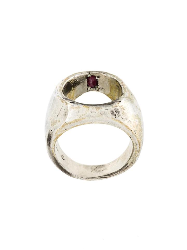 Henson 'ruby Mine' Ring - Metallic