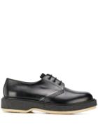 Études Thick Sole Derby Shoes - Black