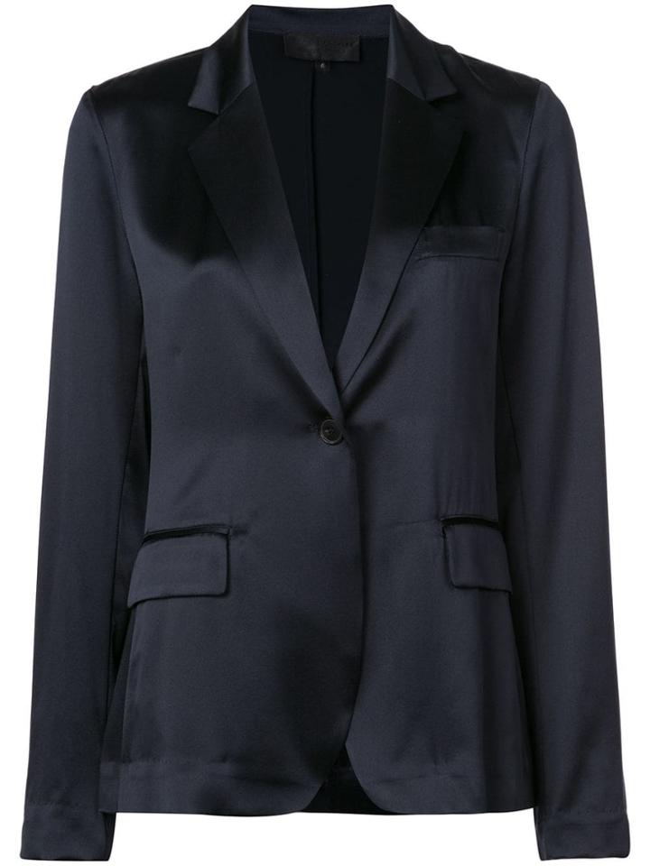 Nili Lotan Straight Fit Blazer - Blue