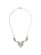Susan Caplan Vintage '1940s Marcasite Necklace - Silver