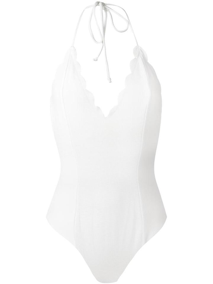 Marysia 'broadway' Swimsuit, Women's, Size: Large, White, Polyamide/spandex/elastane