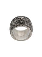 Gucci Feline Head Ring - Metallic