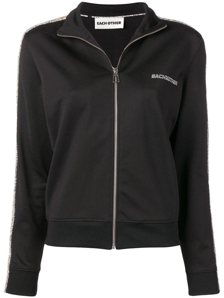 Each X Other Zipped Sports Jacket - Black