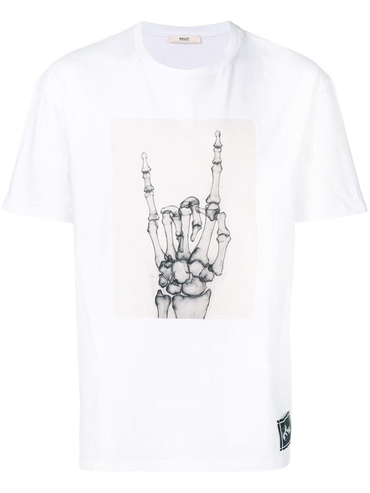 Bally Hand X-ray T-shirt - White