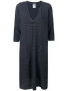 Kristensen Du Nord Checked Tunic Dress - Grey