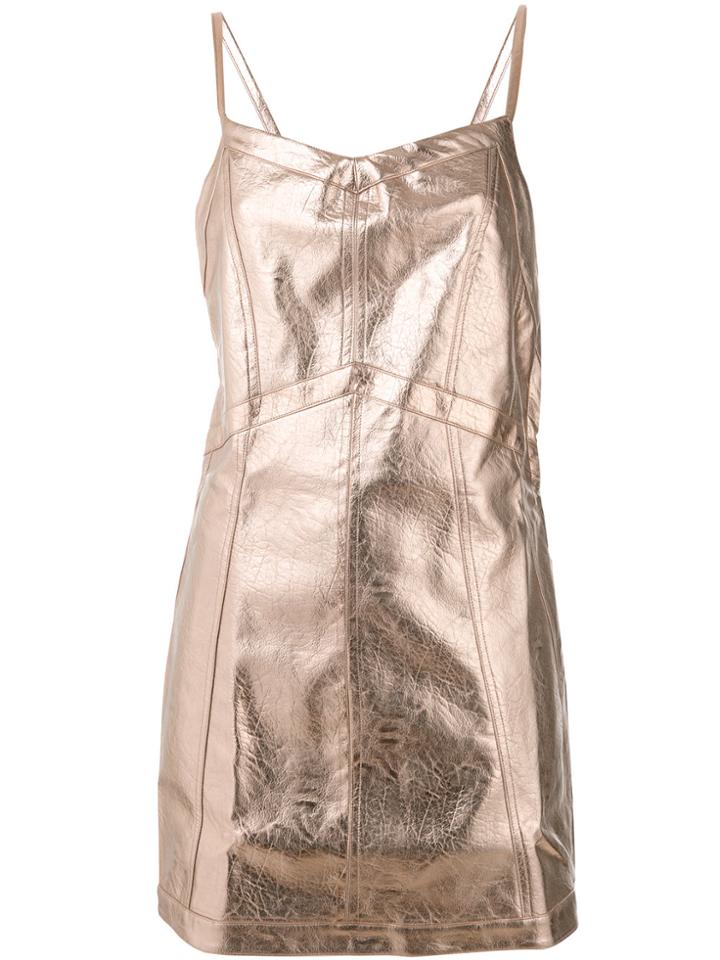 For Love And Lemons Luna Mini Dress - Metallic