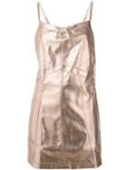 For Love And Lemons Luna Mini Dress - Metallic