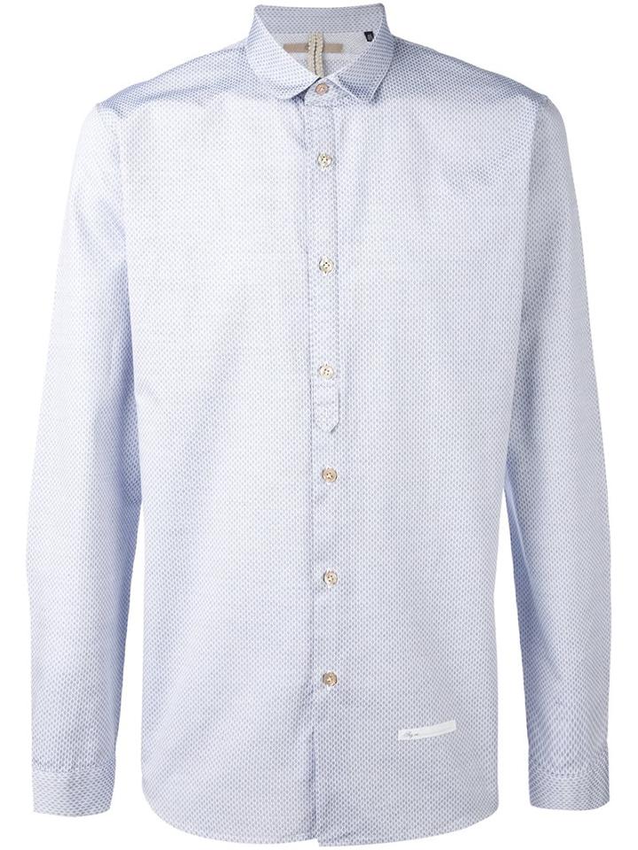 Dnl Jacquard Button Down Shirt