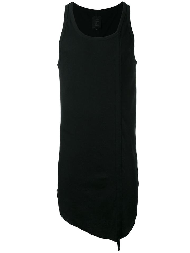Thom Krom Long Tank Top, Men's, Size: Xl, Black, Cotton